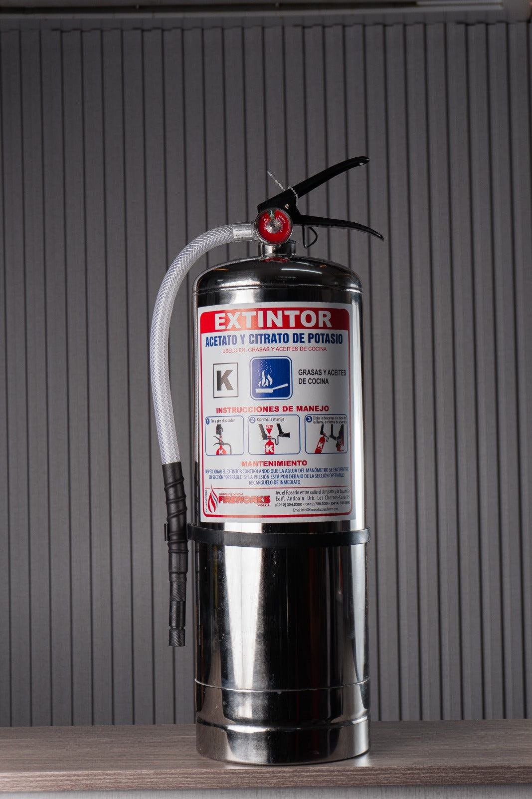 EXTINTOR 1,25 GL TIPO K