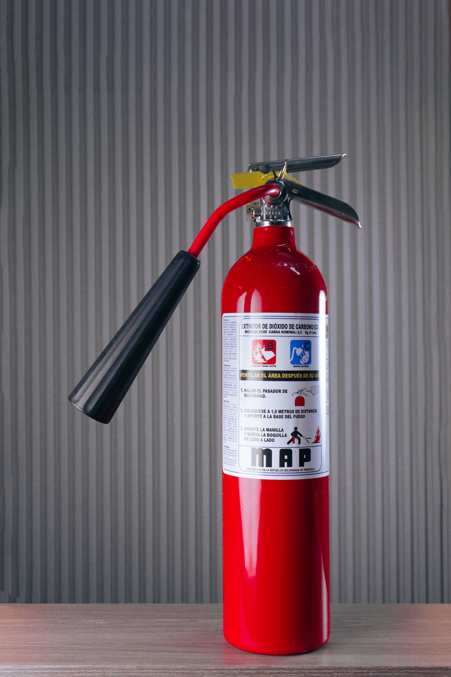 EXTINTOR BC CO2 ALUMINIO