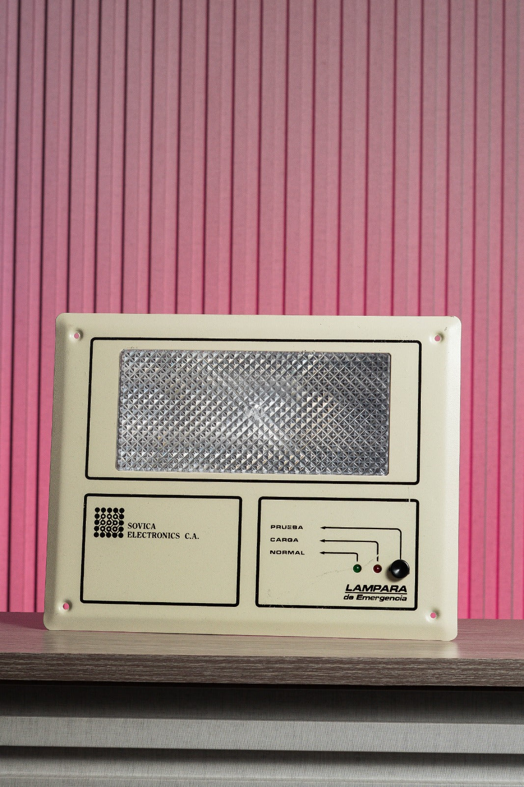 FRENTE DE LAMPARA METALICA PARA EMPOTRAR SOVICA