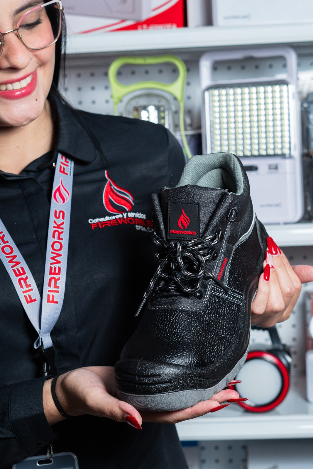 BOTAS PUNTA DE HIERRO FIREWORKS STEP PLUS